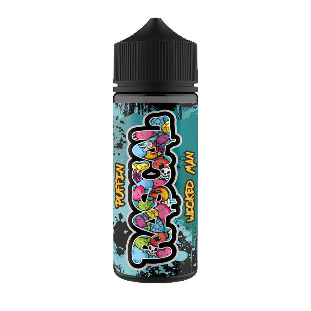 WICKED MAN 100ML E LIQUID PUFFIN RASCALS | UK Vape Store | E-Cig Clouds