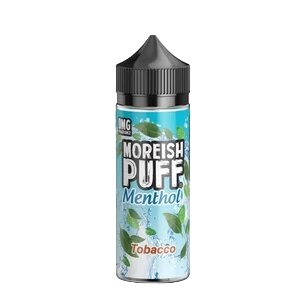 TOBACCO MENTHOL 100ML E LIQUID MOREISH PUFF