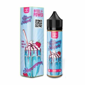 BLUE RASPBERRY MILKSHAKE 50ML E LIQUID BY JUICE N POWER