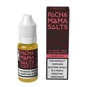 STRAWBERRY CRUSH NIC SALT 10ML PACHA MAMA SALTS