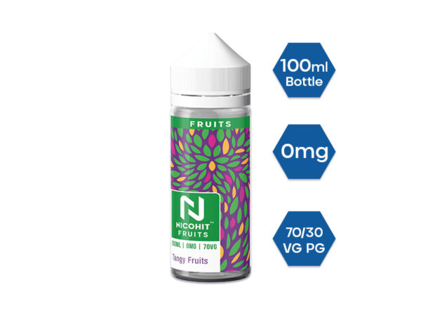 TANGY FRUITS FRUITS 100ML E LIQUID NICOHIT