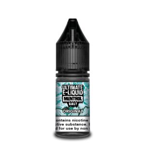 ORIGINAL MENTHOL 10ML NIC SALT ULTIMATE E LIQUID PACK OF 10