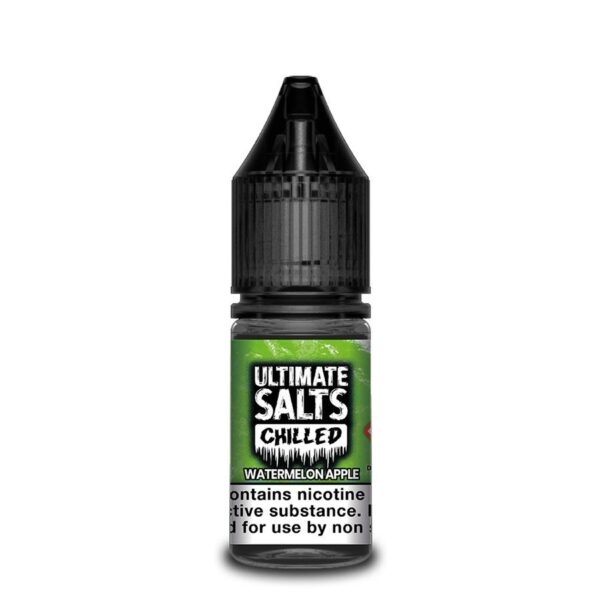 WATERMELON APPLE CHILLED 10ML NIC SALT ULTIMATE SALTS PACK OF 10
