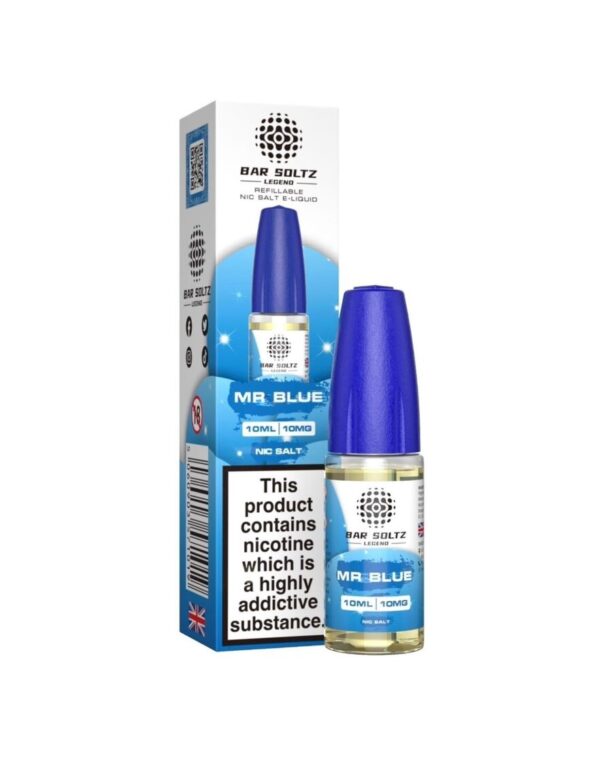 MR BLUE 10ML NIC SALT BAR SOLTZ LEGEND
