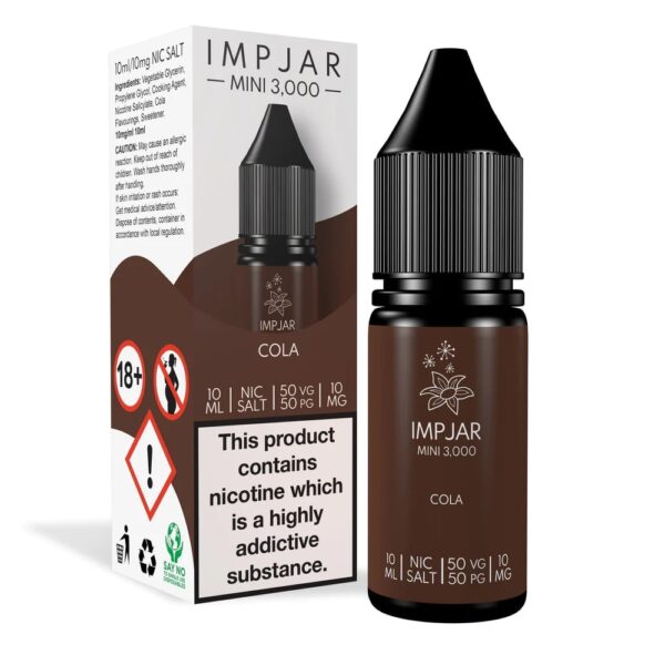 COLA 10ML NIC SALT IMP JAR