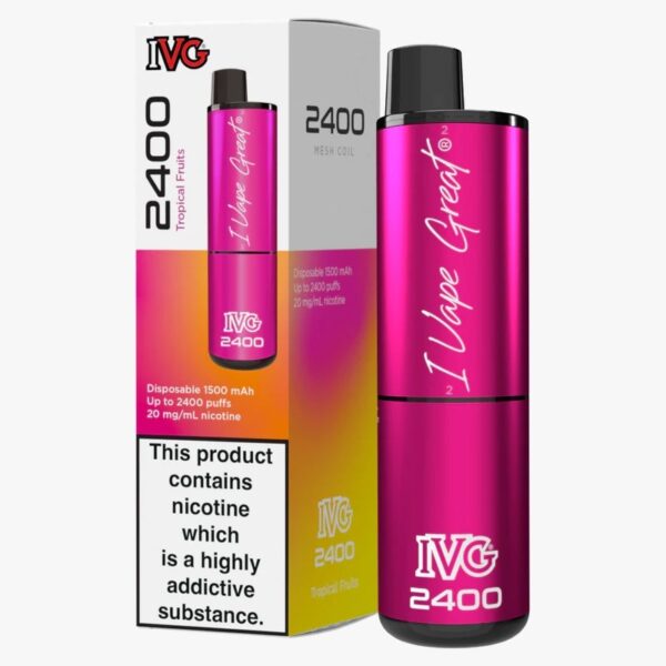 IVG 2400 DISPOSABLE VAPE KIT 20MG - Image 135