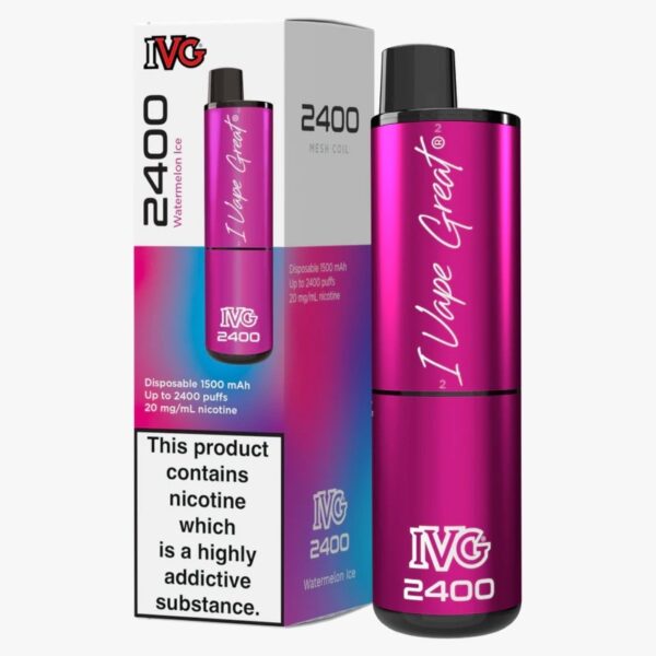 IVG 2400 DISPOSABLE VAPE KIT 20MG - Image 133