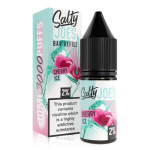 CHERRY ICE 10ML NIC SALT JOES SALTY