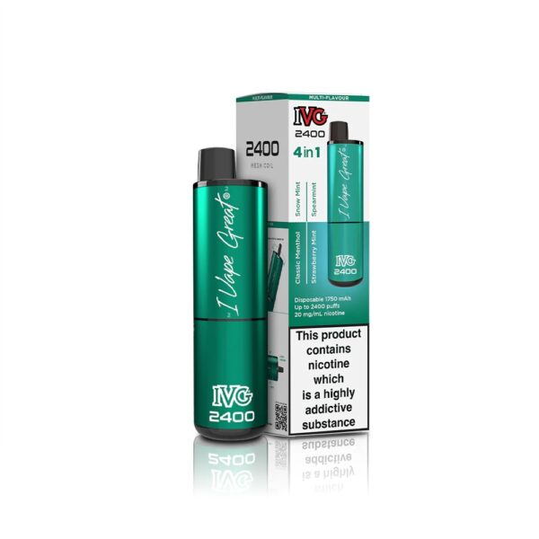 IVG 2400 DISPOSABLE VAPE KIT 20MG - Image 63
