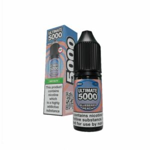 BLUEBERRY PEACH BAR SALTS 10ML NIC SALT ULTIMATE 5000