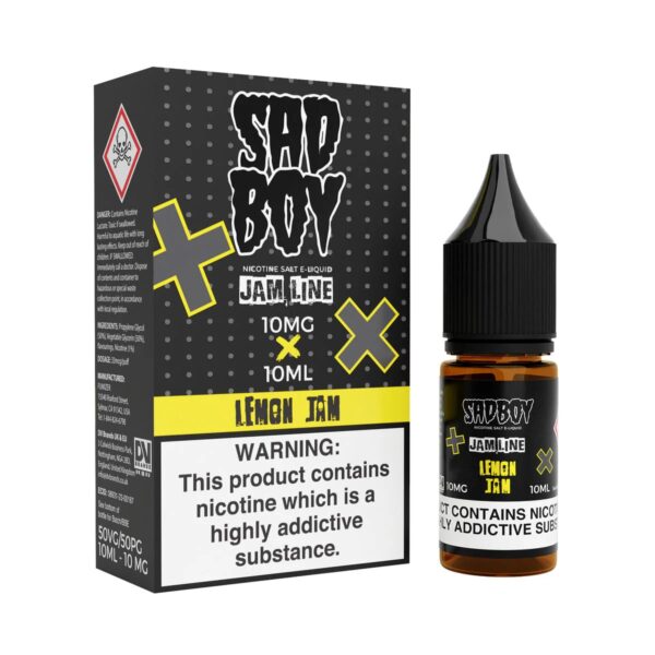 LEMON JAM LINE 10ML NIC SALT SADBOY