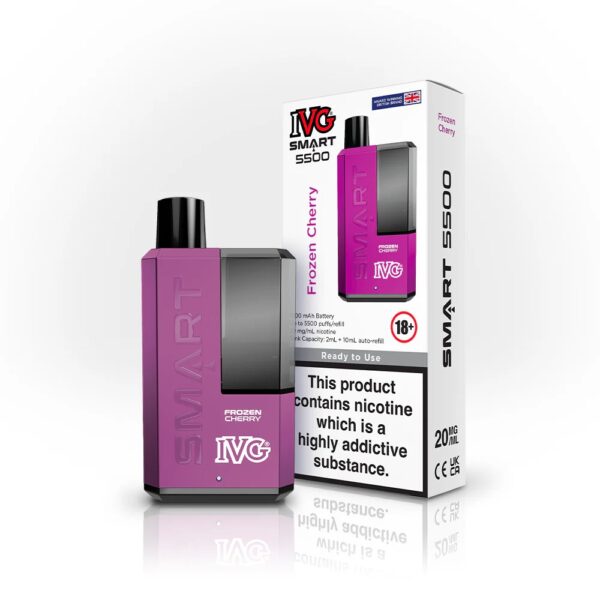 IVG SMART 5500 DISPOSABLE VAPE KIT 20MG - Image 66