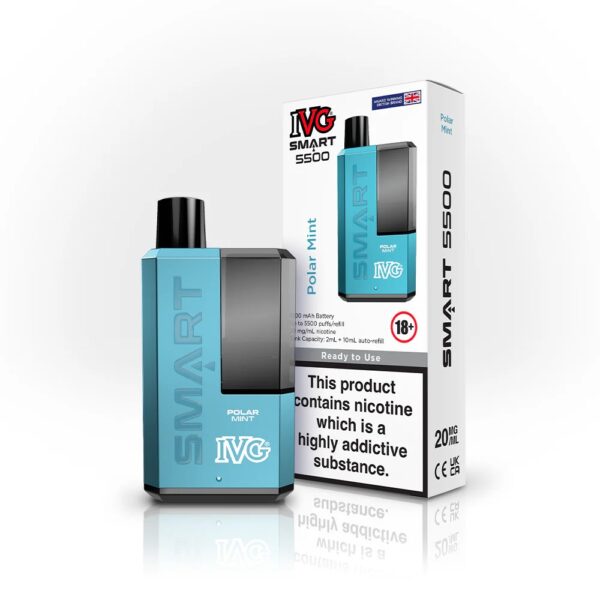 IVG SMART 5500 DISPOSABLE VAPE KIT 20MG - Image 26