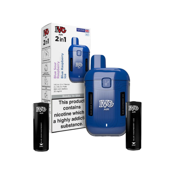 IVG AIR 2 IN 1 1200 DISPOSABLE VAPE KIT 20MG - Image 3
