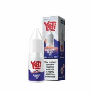 BLUEBERRY PEACH ICE 10ML NIC SALT YETI SUMMIT SERIES