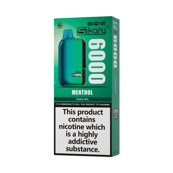 SKE SIKARY S6000 PREFILLED DISPOSABLE POD KIT 20MG - Image 23