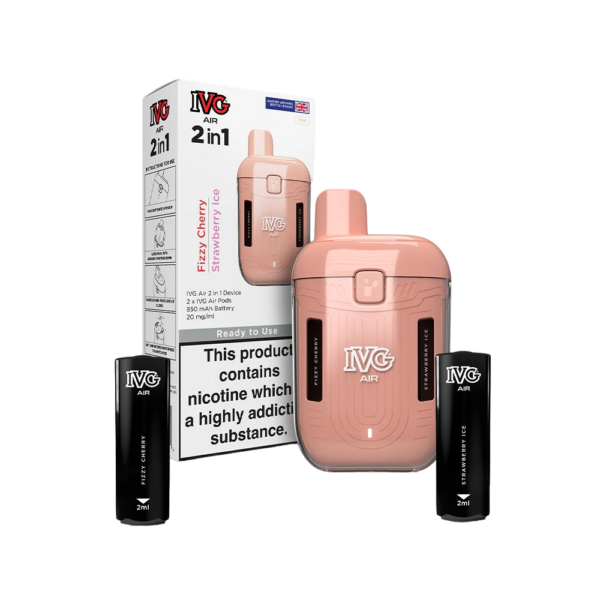 IVG AIR 2 IN 1 1200 DISPOSABLE VAPE KIT 20MG - Image 6