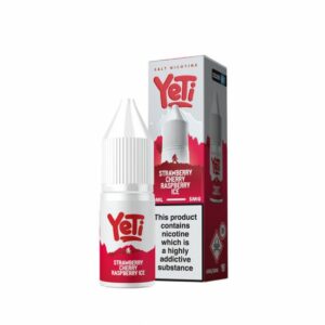 STRAWBERRY CHERRY RASPBERRY ICE 10ML NIC SALT YETI SUMMIT SERIES