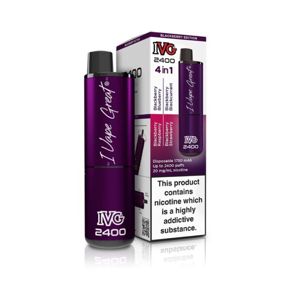IVG 2400 DISPOSABLE VAPE KIT 20MG - Image 18