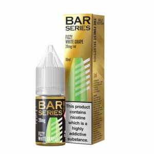 FIZZY WHITE GRAPE 10ML NIC SALT BAR SERIES GOLD EDITION