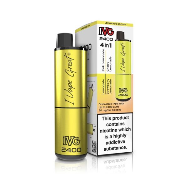 IVG 2400 DISPOSABLE VAPE KIT 20MG - Image 20