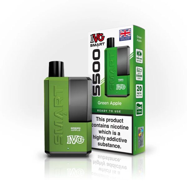 IVG SMART 5500 DISPOSABLE VAPE KIT 20MG - Image 6