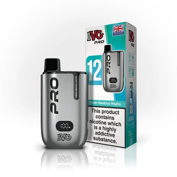 IVG PRO 12 DISPOSABLE VAPE KIT 10K 20MG - Image 18