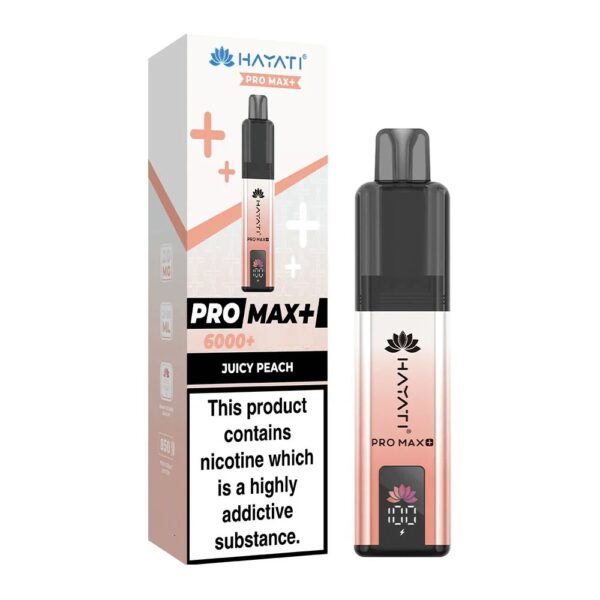 HAYATI PRO MAX+ 6000 DISPOSABLE VAPE KIT 20MG - Image 18