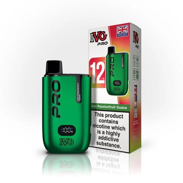 IVG PRO 12 DISPOSABLE VAPE KIT 10K 20MG - Image 20