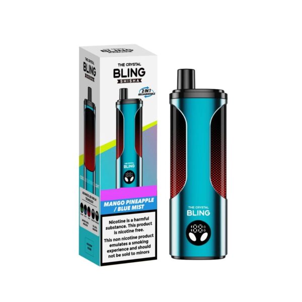 THE CRYSTAL BLING SHISHA 25K DISPOSABLE VAPE KIT 5G HRTP - Image 11