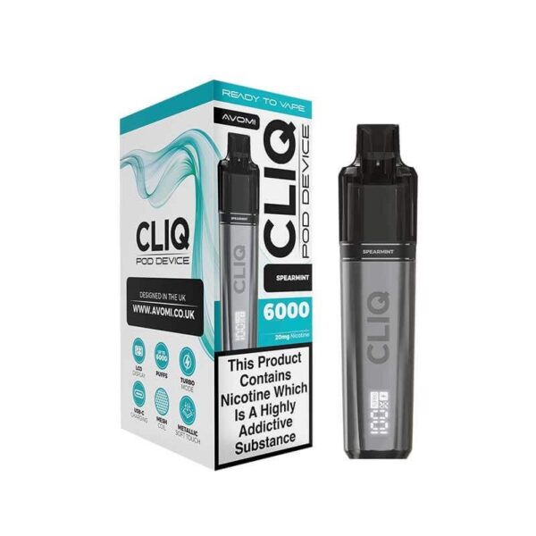 AVOMI CLIQ 6000 DISPOSABLE VAPE KIT 20MG - Image 10