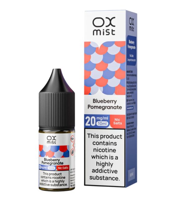BLUEBERRY POMEGRANATE 10ML NIC SALT OX MIST