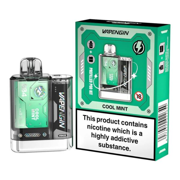 VAPENGIN VENUS 600 DISPOSABLE VAPE KIT 20MG - Image 8