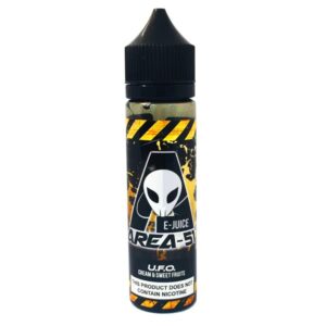 UFO 50ML E LIQUID BY AREA 51 EXP